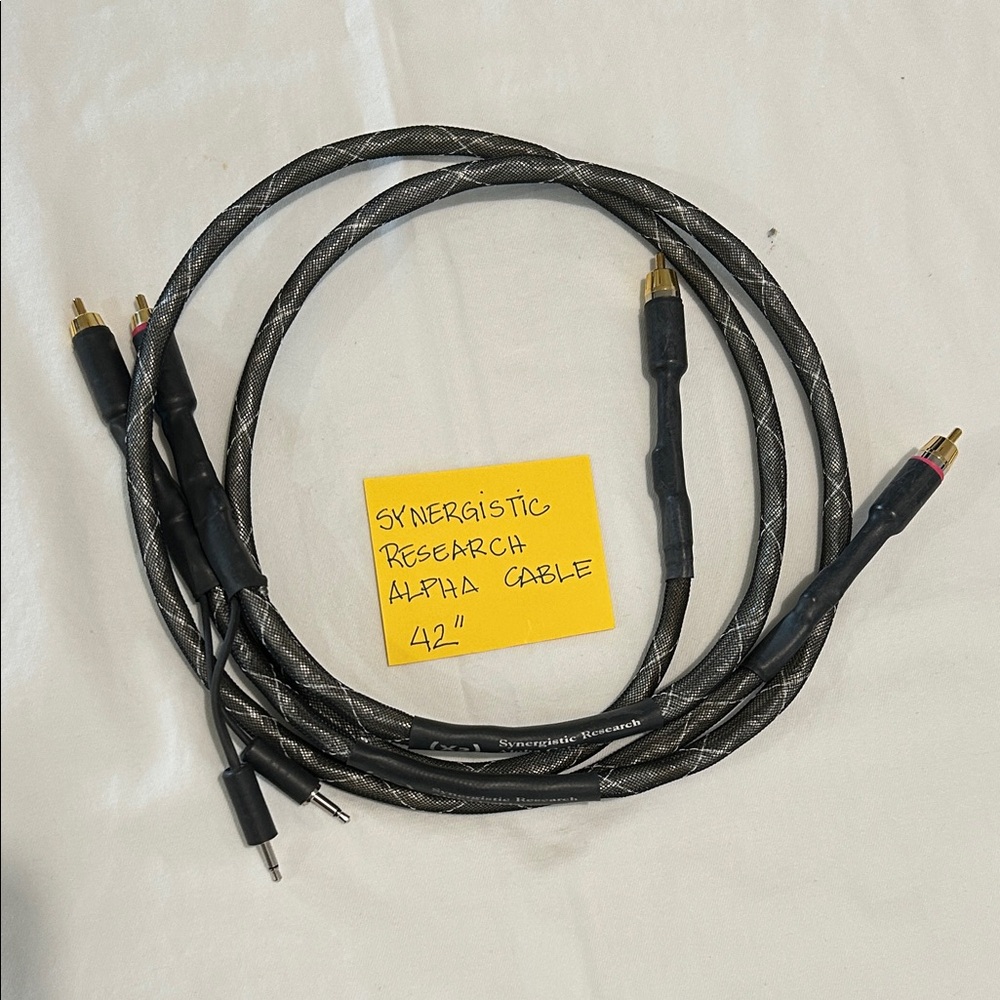 Synergistic Research Alpha Cable 42"